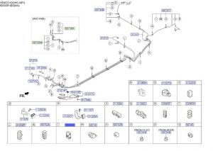 كلبس تثبيت خرطوم سائل الفرامل