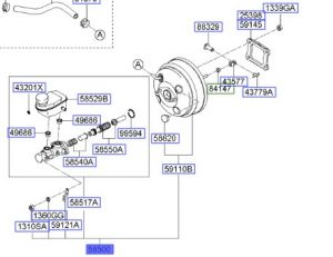 باكم فرامل مع العلبة