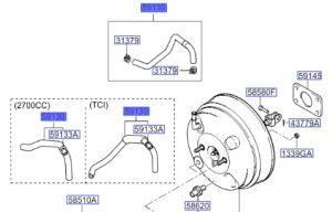 خرطوم باكم فرامل
