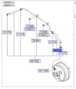 خرطوم باكم فرامل