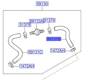 خرطوم باكم فرامل