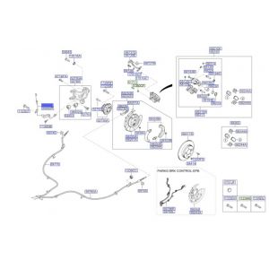 حساس مانع الانغلاق الخلفي اليسار