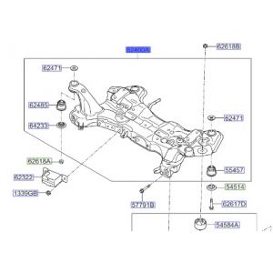 كمر شاصيه الماكينة