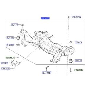 كمر شاصيه الماكينة