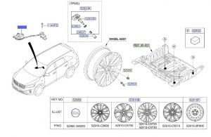 حامل الإطار الإحتياطي
