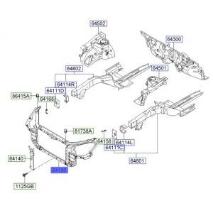 حامل الرديتر كامل