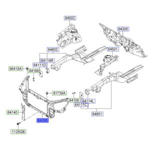 حامل الرديتر كامل