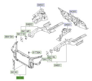 حامل الرديتر كامل