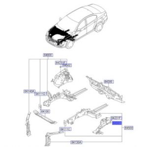 صاجة رفرف داخلية يسار