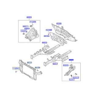صاجة رفرف داخلية يسار