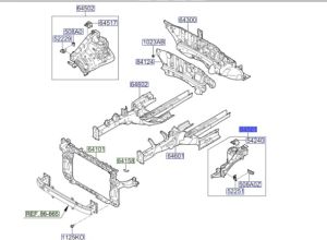 صاجة رفرف داخلية يسار