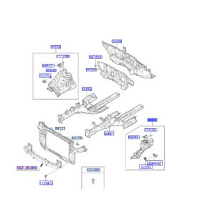 صاجة رفرف داخلية يسار