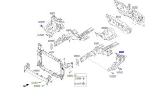 صاجة رفرف داخلية يسار