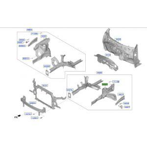 صاجة رفرف داخلية يسار