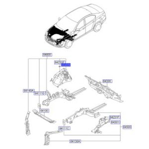 صاجة رفرف داخلية يمين