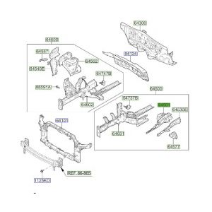 صاجة رفرف داخلية يسار