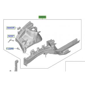 صاجة رفرف داخلية كاملة يمين