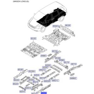 صاجة مسطرة جانبية داخلية يسار