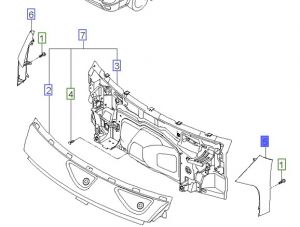 رفرف أمامي يسار
