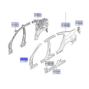 صاجة قائم خارجي يسار