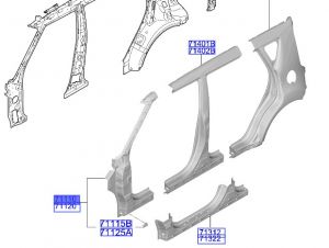 صاجة قائم خارجي يسار