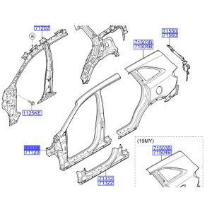 صاجة قائم خارجي يسار
