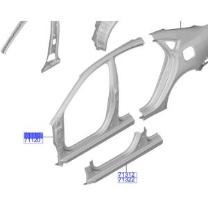 صاجة قائم خارجي يسار