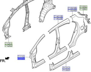 صاجة قائم خارجي يمين