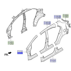 صاجة قائم خارجي يمين