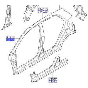 صاجة قائم خارجي يمين