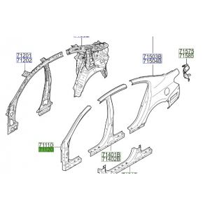 صاجة قائم خارجي يمين