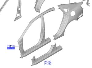 صاجة قائم خارجي يمين