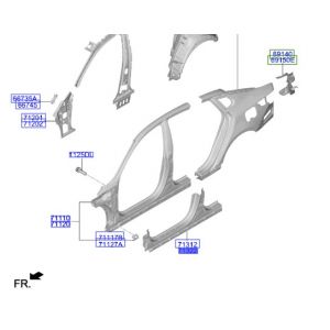 صاجة مسطرة جانبية خارجية يمين