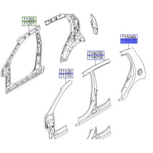 صاجه رفرف جانبيه