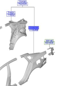 صاجه رفرف جانبيه