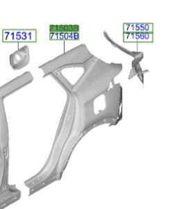 صاجه رفرف جانبيه