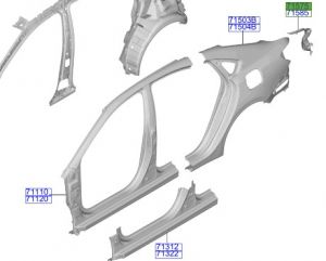 صاجة اسطب خلفي يسار