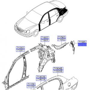 صاجة اسطب خلفي يسار