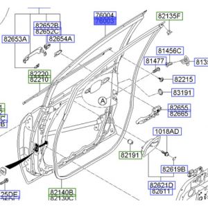 باب أمامي يسار