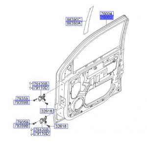 باب أمامي يسار