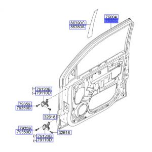 باب أمامي يسار