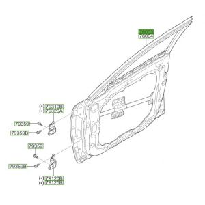 باب أمامي يسار