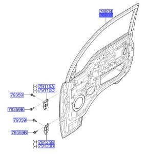 باب أمامي يسار