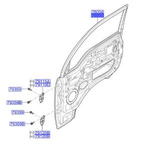 باب أمامي يسار
