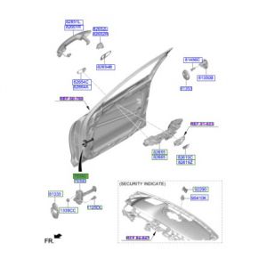 رداد باب أمامي يسار