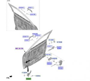 رداد باب أمامي يسار
