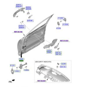 رداد باب أمامي يمين