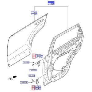 باب خلفي يسار