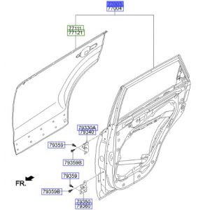 باب خلفي يسار