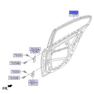 باب خلفي يسار